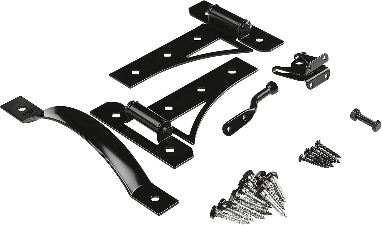 Transitional Gate Kit N109-314 with Gate Latch, Gate Hinges, and Gate Pull