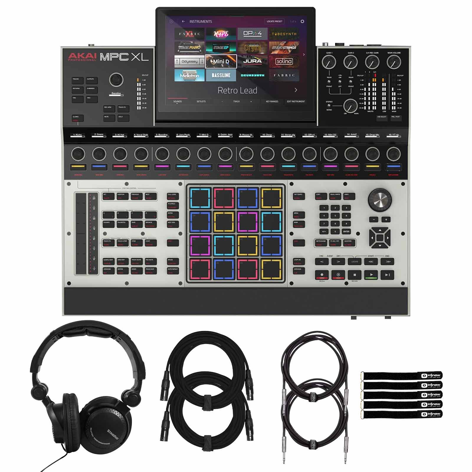 Akai Professional MPC XL New Gen Flagship Standalone Sampler & Sequencer Pk