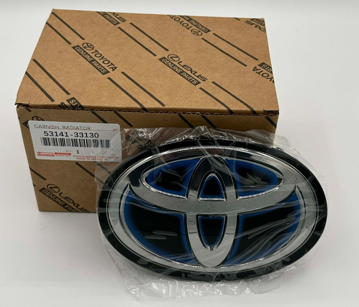 For Toyota Front Grille Emblem Badge RAV4 2013 - 2021 Camry 2018-2021 Radar BLUE