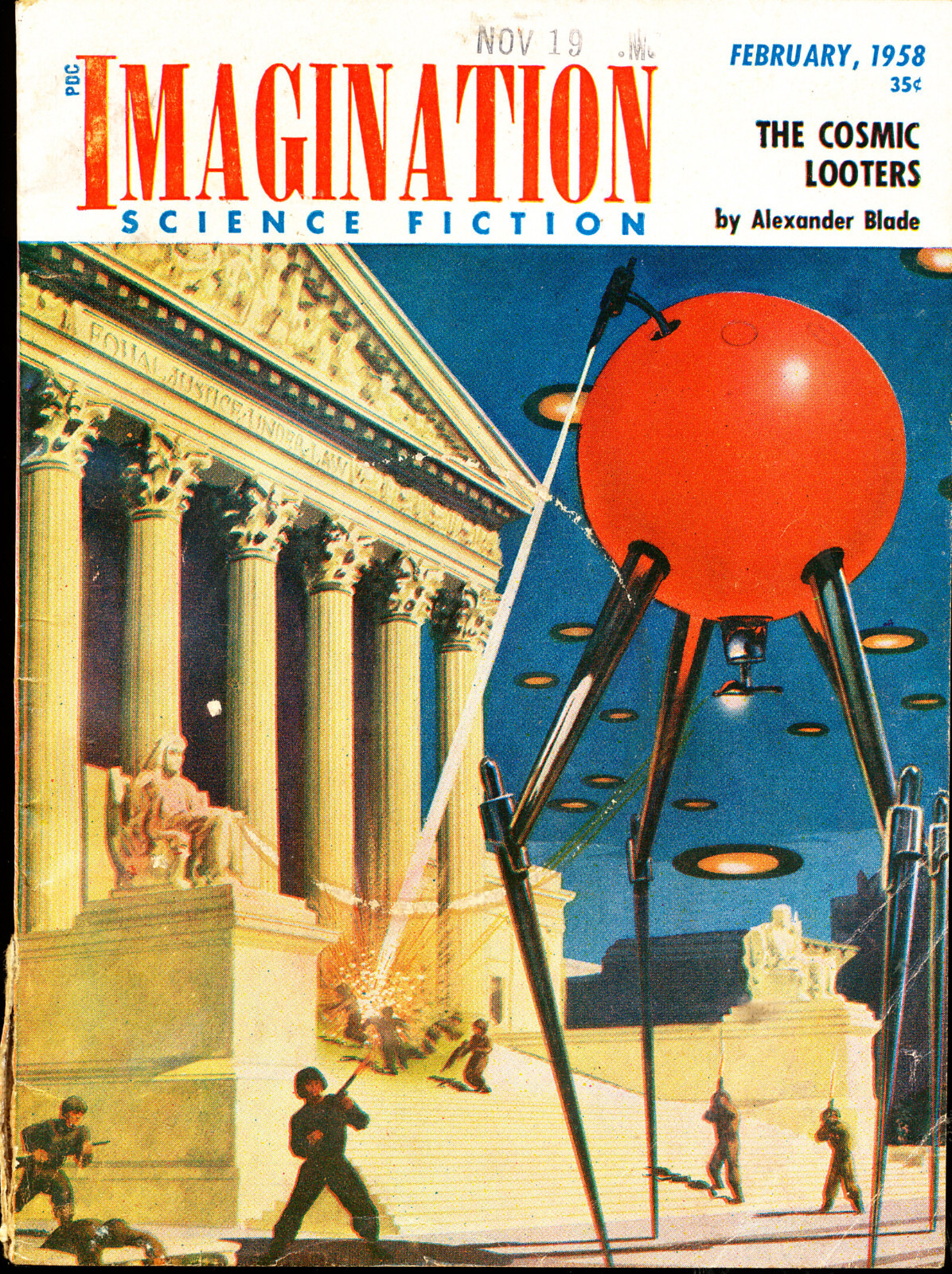 IMAGINATION SCIENCE FICTION - February 1958