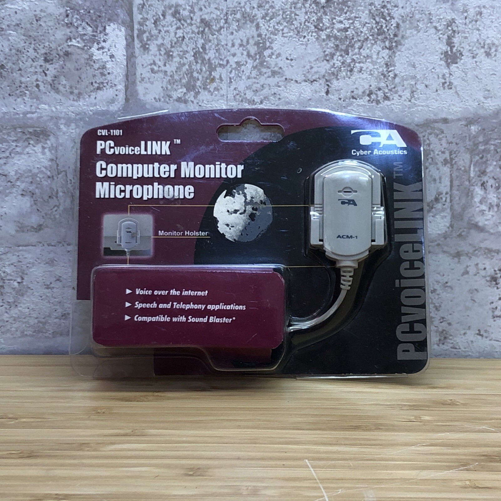 CVL-1101 Cyber Acoustics PC voice LINK Microphone