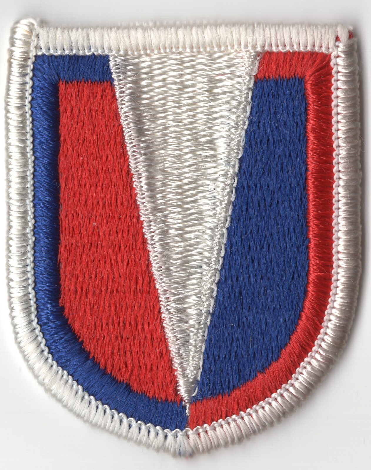 PATCH ARMY BERET: 20th Engineer Battalion, 2nd design - Merrowed Edge