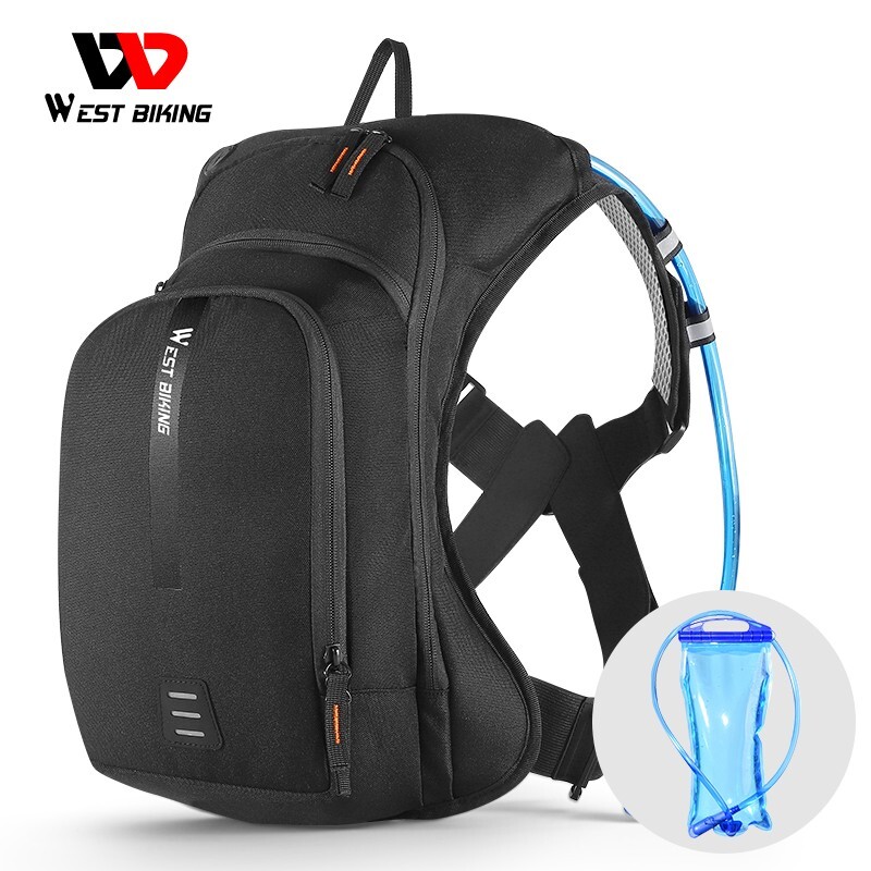 WEST BIKING 2L Water Bladder Bag 10L Cycling Hiking Hydration Pack Backpack
