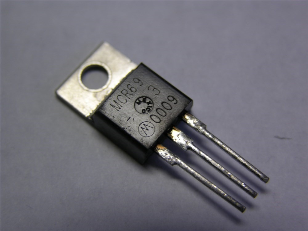 5 Motorola MCR69-3 25A 100V Silicon Controlled Rectifiers TO-220AB