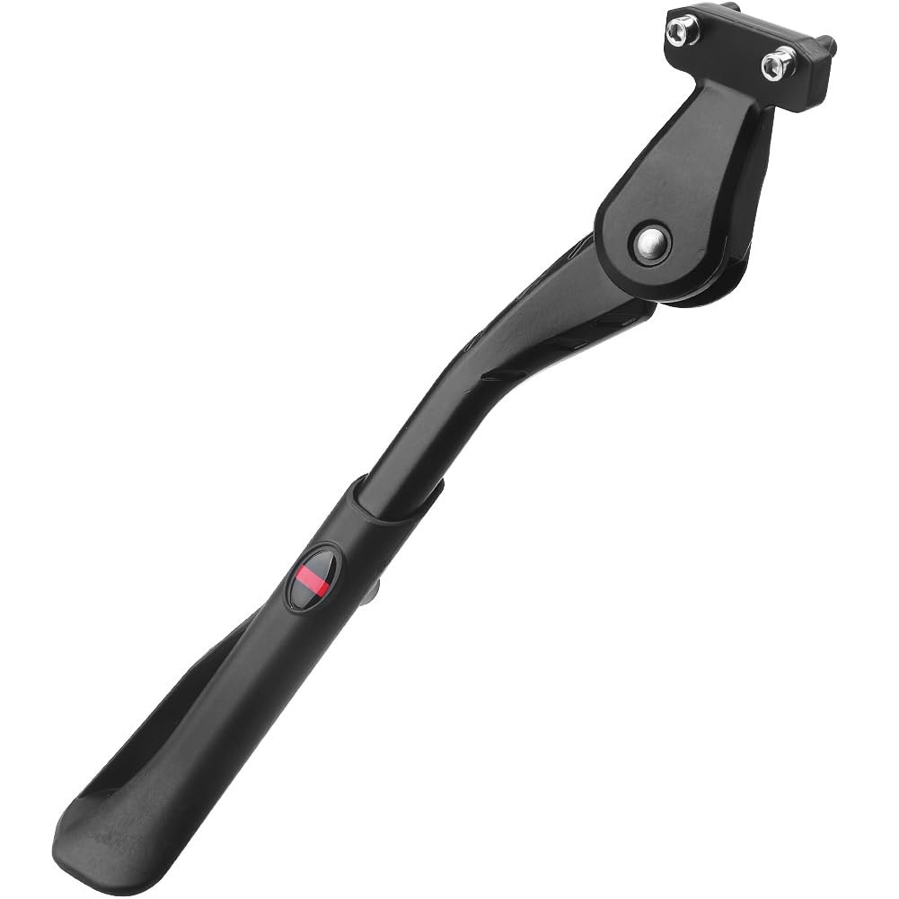 Bike Kickstand - Adjustable, Aluminum Alloy Strong Rear Mount Bicycle Kick St...