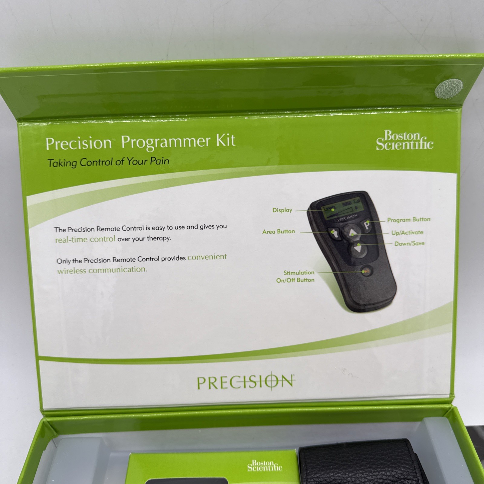 Boston Scientific Precision Programmer Kit Remote Control SC-5210 w/ Belt Clip