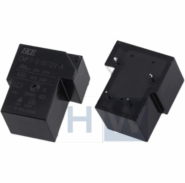 4Pcs New CMP7-S-DC12V-A HKE Relay Set Normally Open 4-pin 30A250VAC