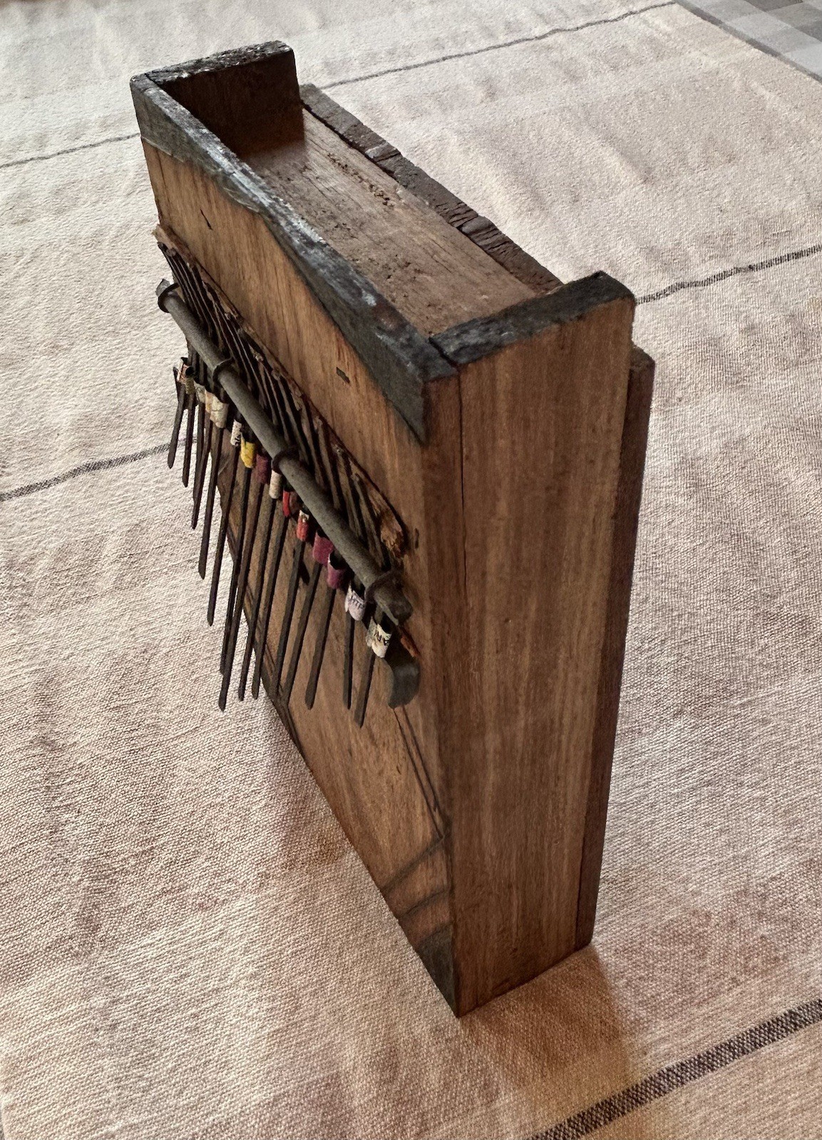 Handcrafted Wooden And Metal Percussion Instrument