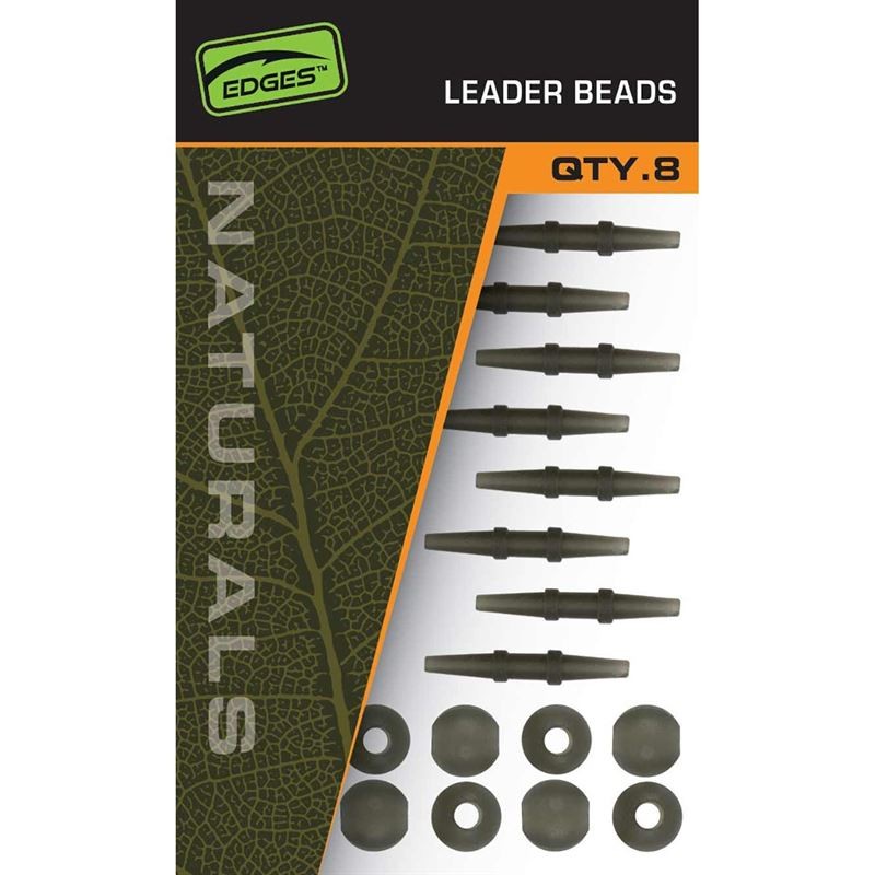 Fox EDGES™ Naturals Leader Bead Kit NEW Carp Fishing CAC860