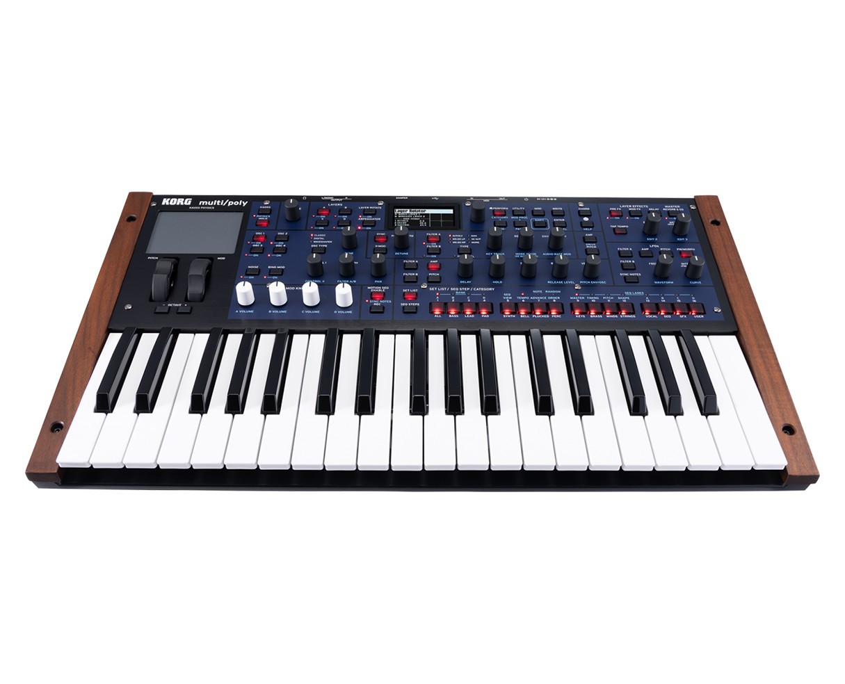Korg Multi/Poly 37-Key Virtual Analog Synthesizer
