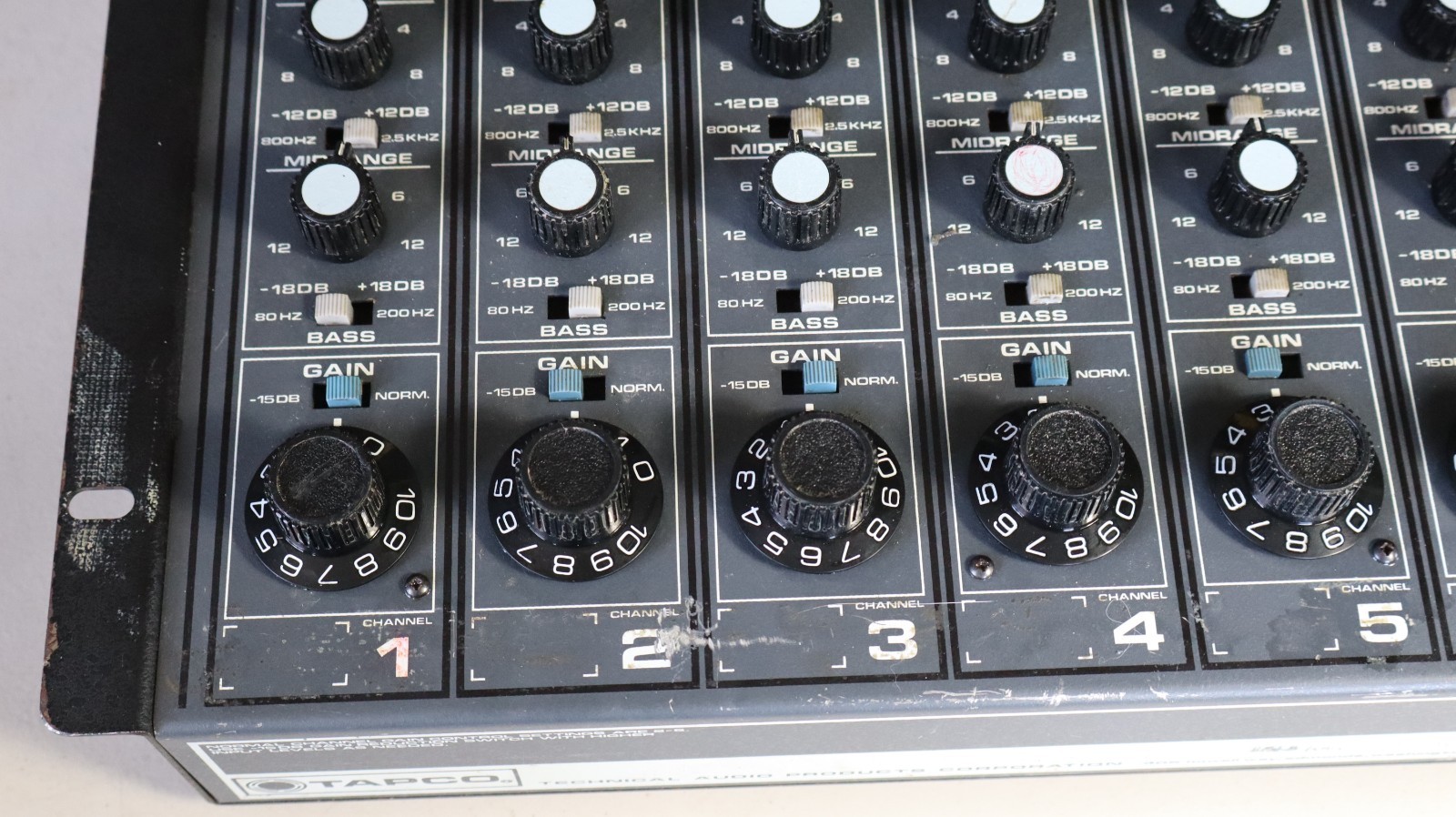 Tapco 6100EB EXPANDER FOR 6100R MIXING System With Plugs/wires UNTESTED d