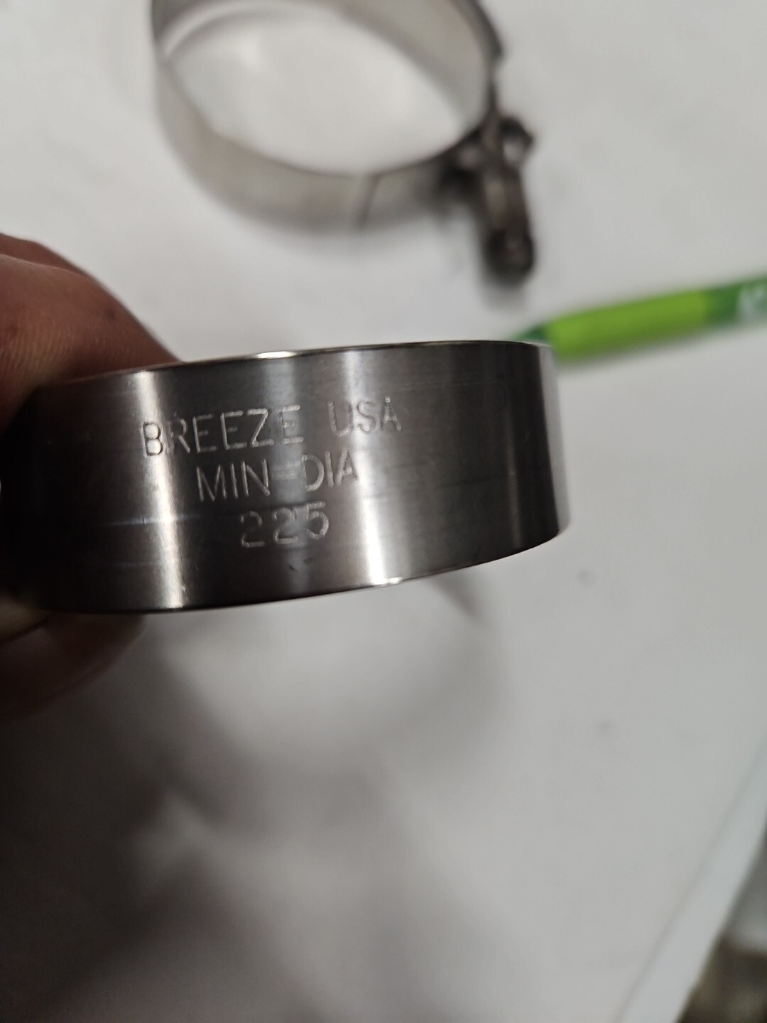Breeze USA Clamp Min Dia 225 (2 FOR $25) NOS OEM TP2