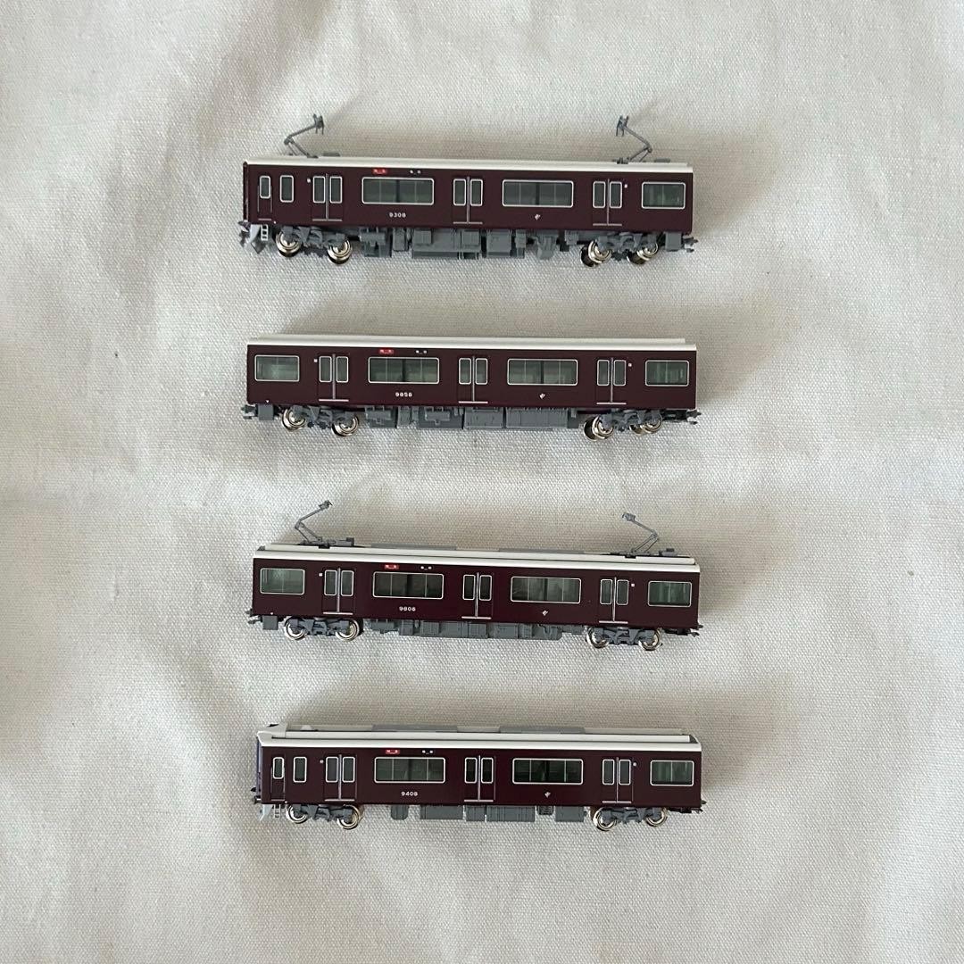 KATO Hankyu Electric Railway 9300 series basic set 4 14841