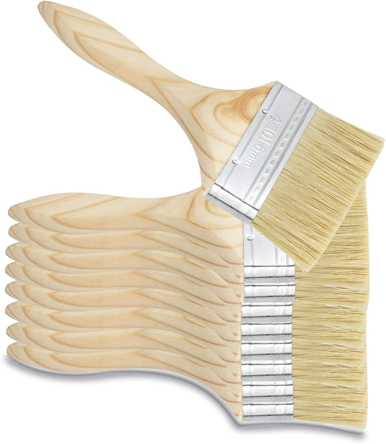100Pcs 4 Inch Chip Paint Brushes for Wall 4“ Paint Brushes Brushes Bulk Househol
