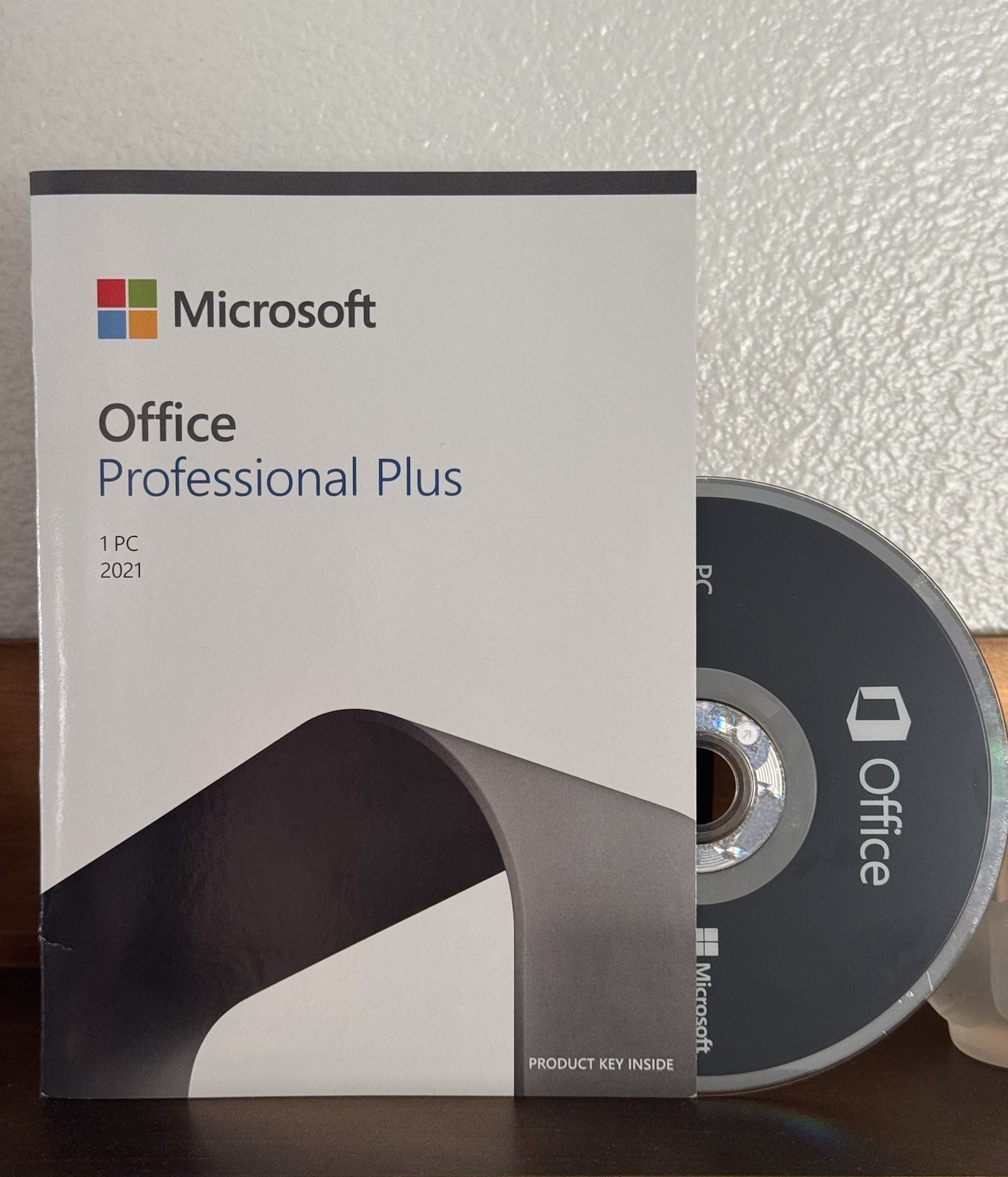 Microsoft Office Pro Plus 2021 1 PC Retail Lifetime Disc Lifetime 1 User