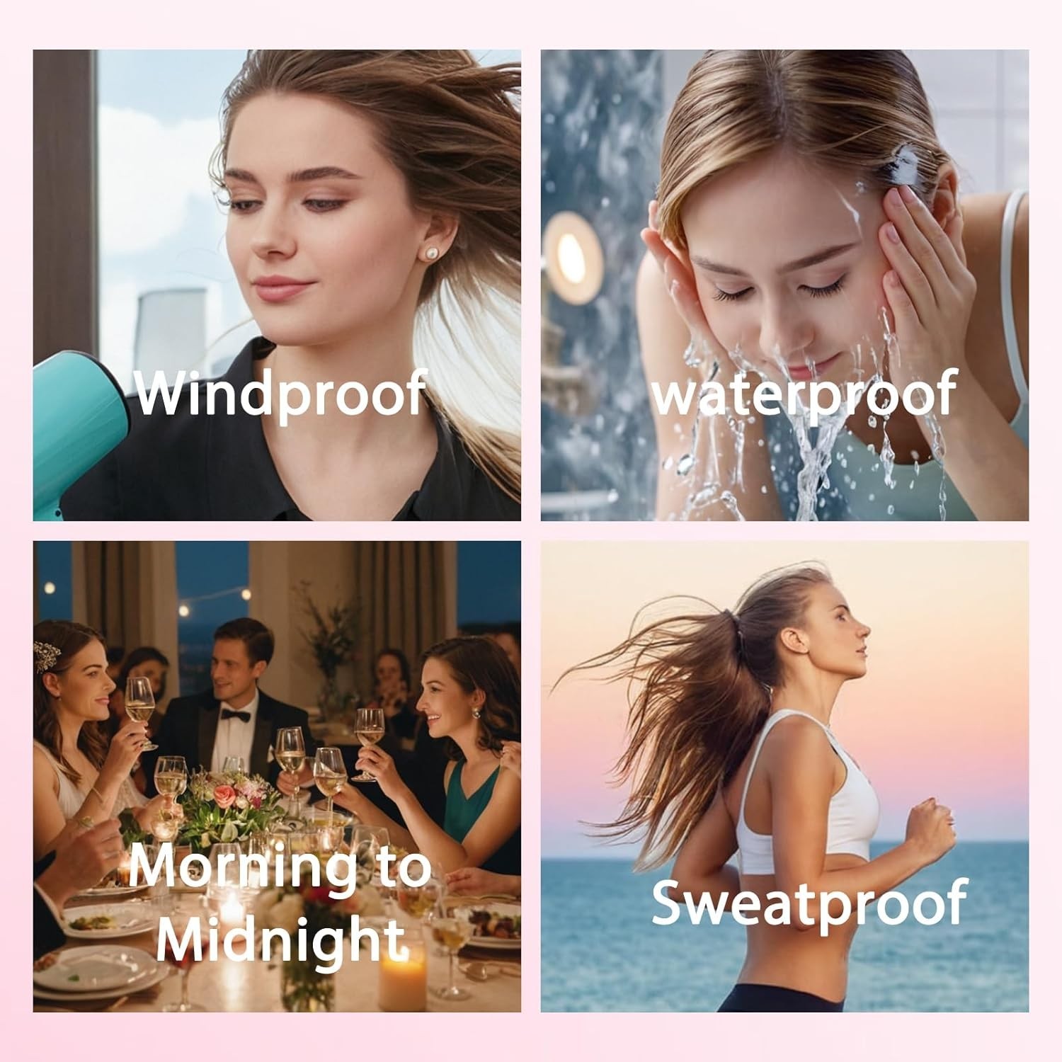 3-Second Drying Waterproof Lash Glue for Sensitive Eyes - Strong Hold & Flexible