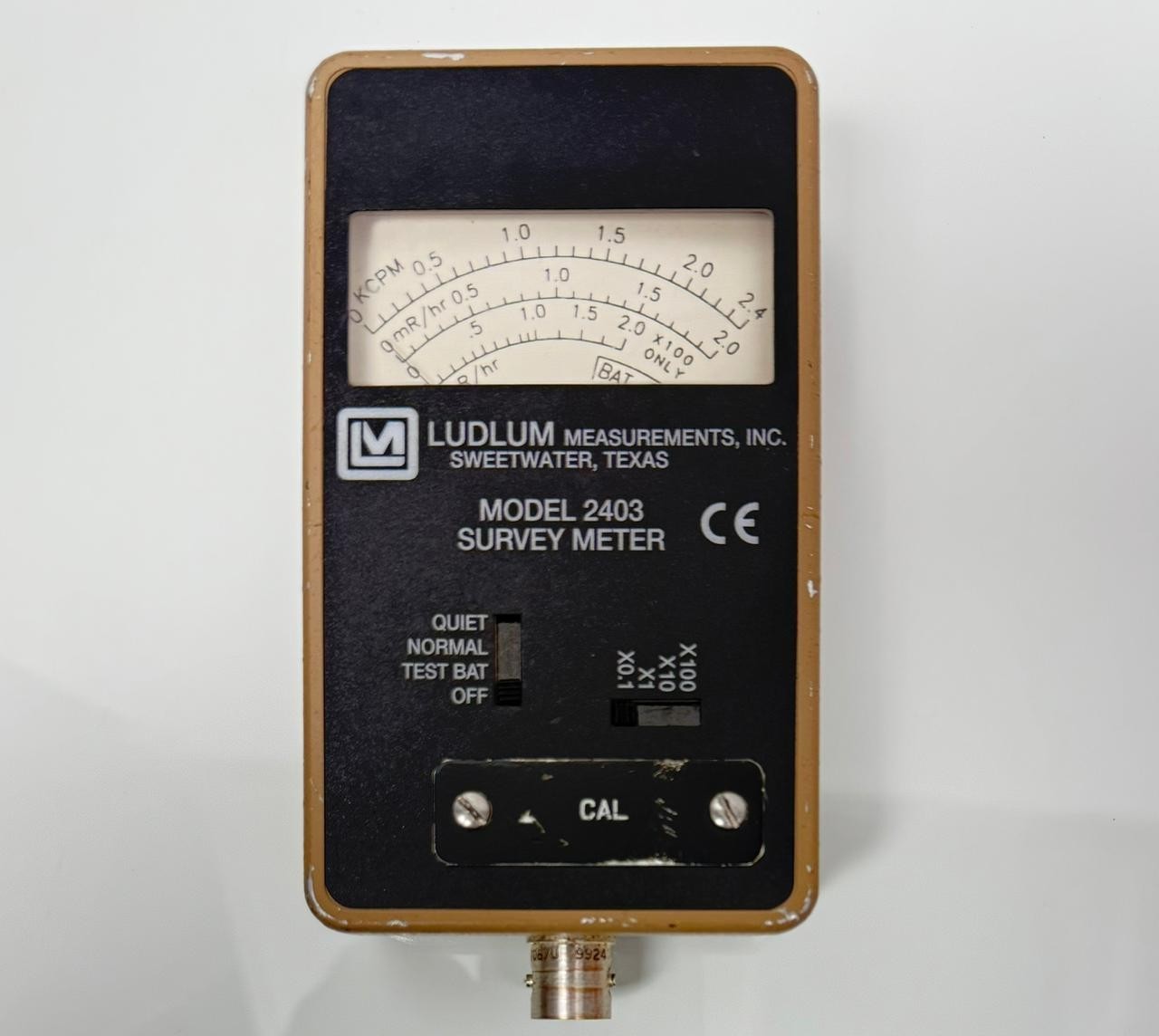Ludlum 2403 Pocket-Size Survey Meter Only