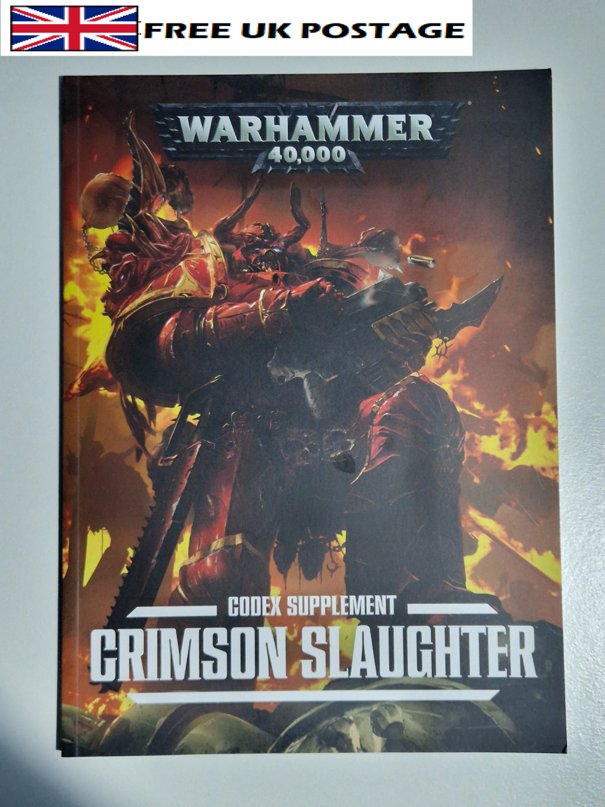 Crimson Slaughter Codex Supplement warhammer 40k soft cover