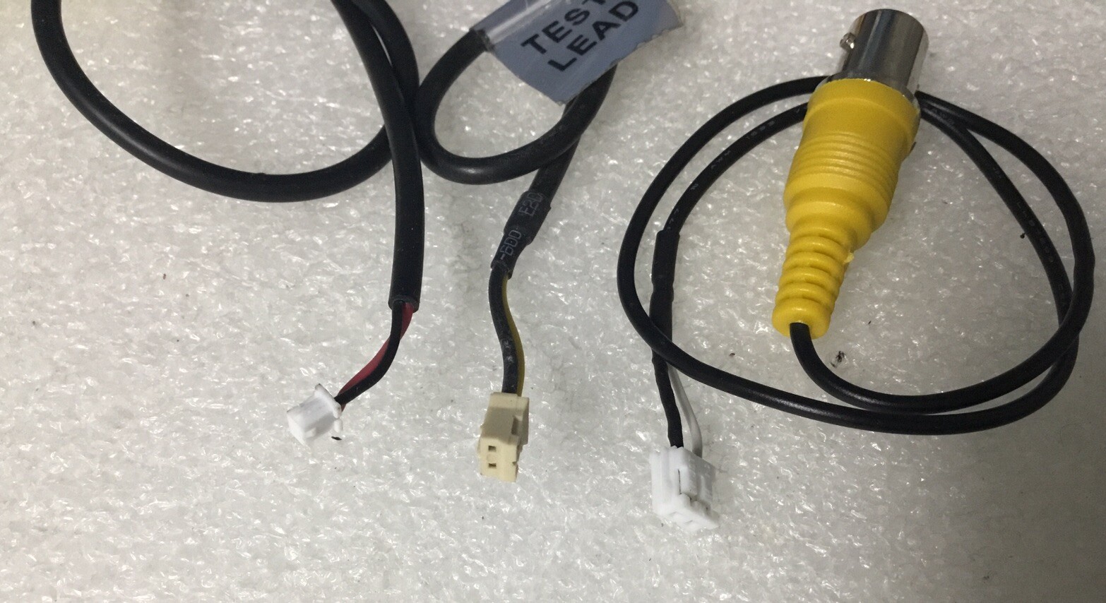 TEST LEAD for Surveillance CCTV Security Camera, 3 Different Size / Plugs + Key