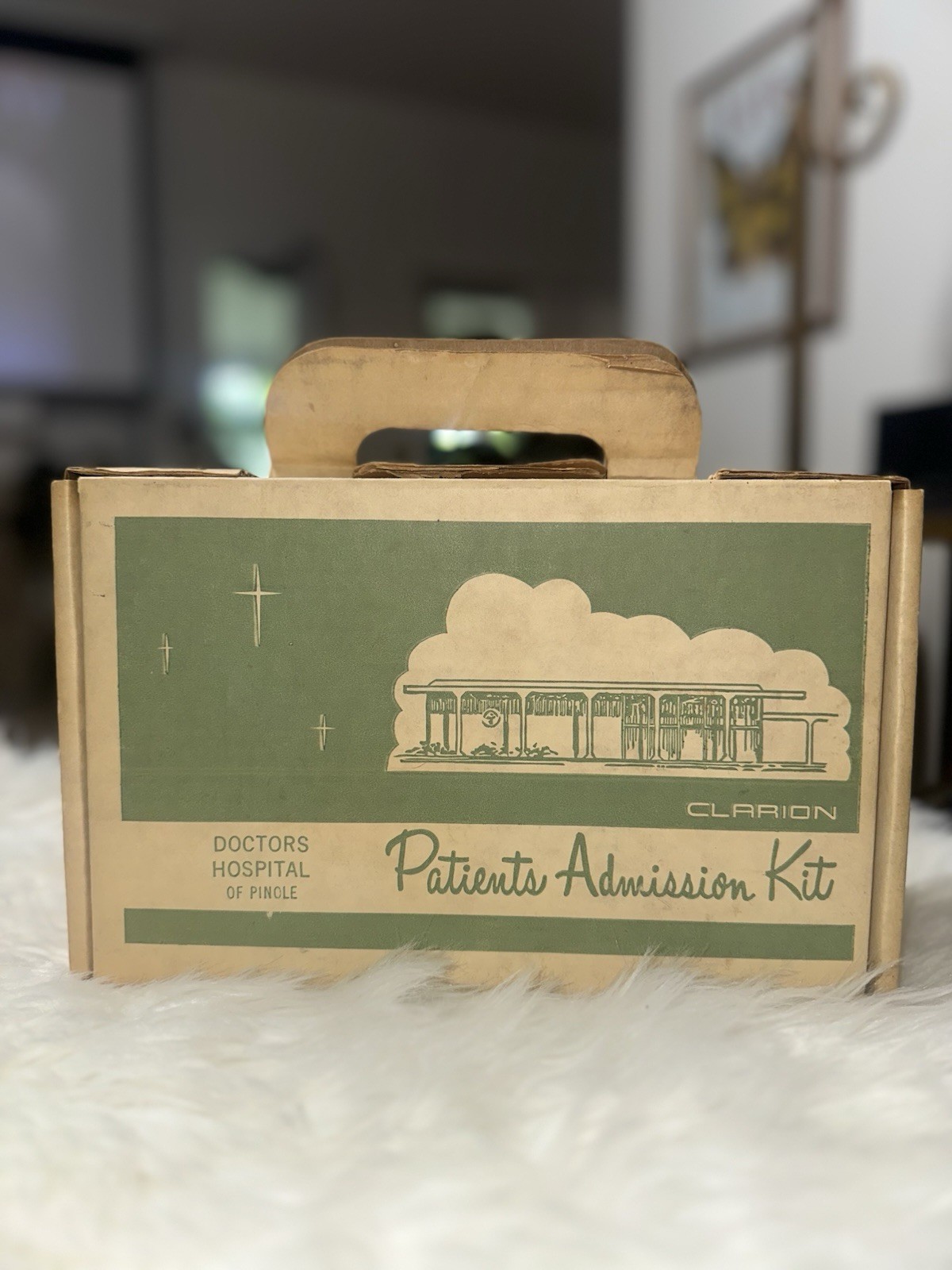 Vintage Patient Admissions Kit Doctors Hospital Of Pinole Clarion 10x8.5
