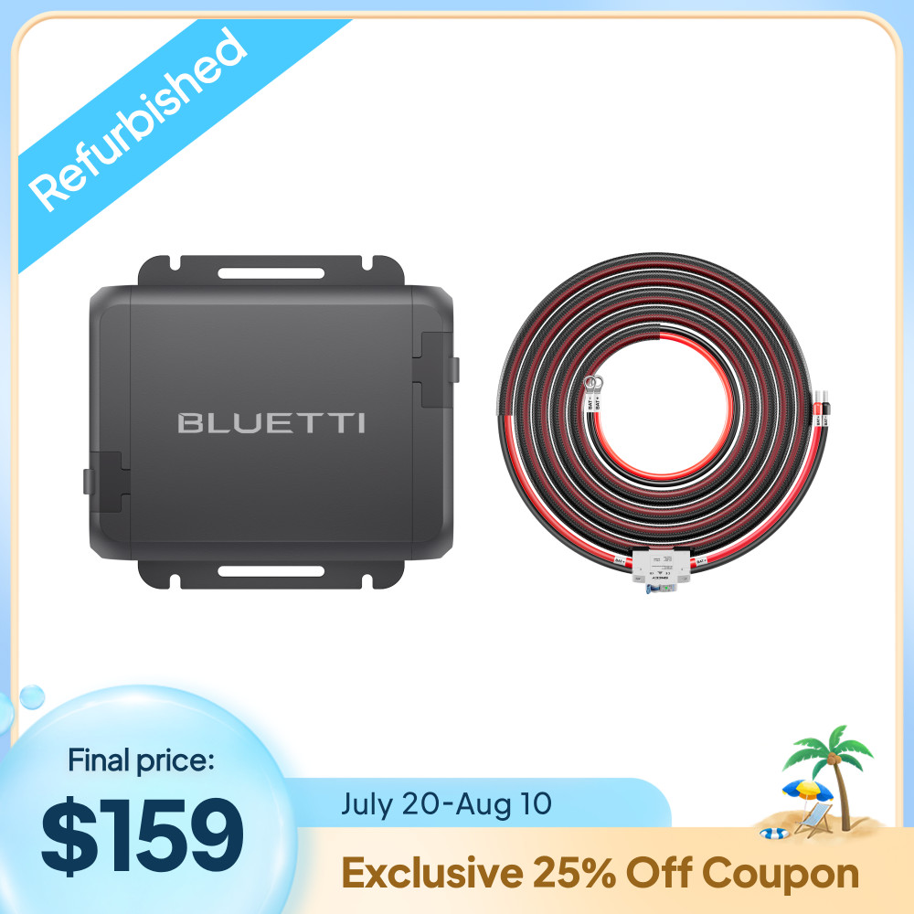BLUETTI 560W Alternator Charger DC-DC Charging for Power Stations Refurbished