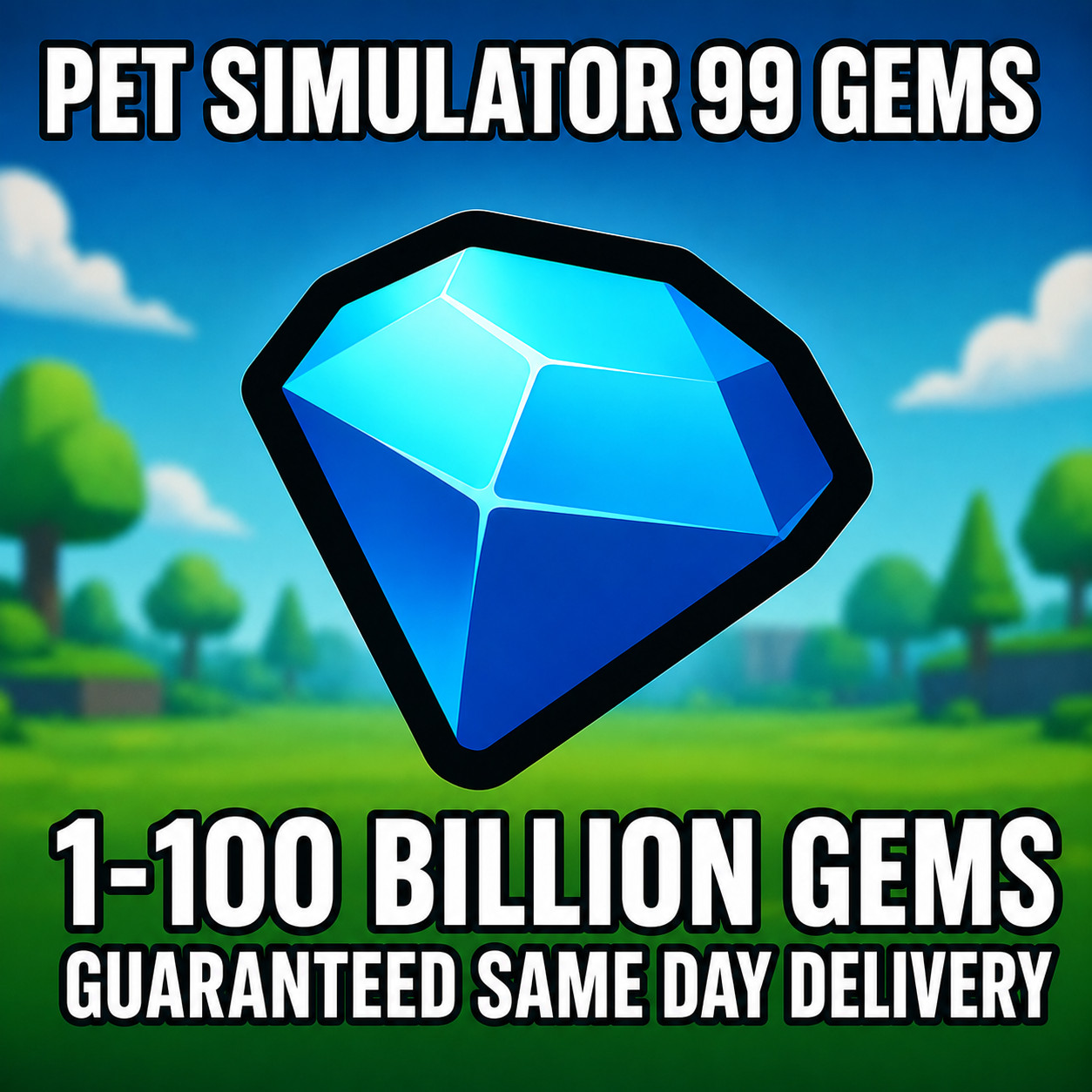 🔥💎1-100B GEMS PS99💎🔥PET SIMULATOR 99 - CHEAPEST!⚡️💎