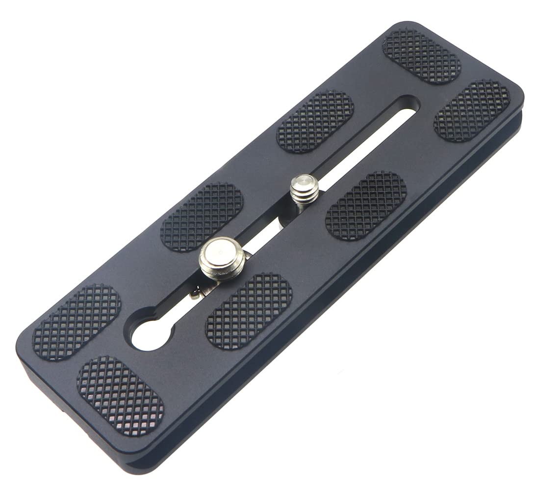 120mm Universal Quick Release QR Plate with 1/4" and 3/8" Mounting Screw for ...