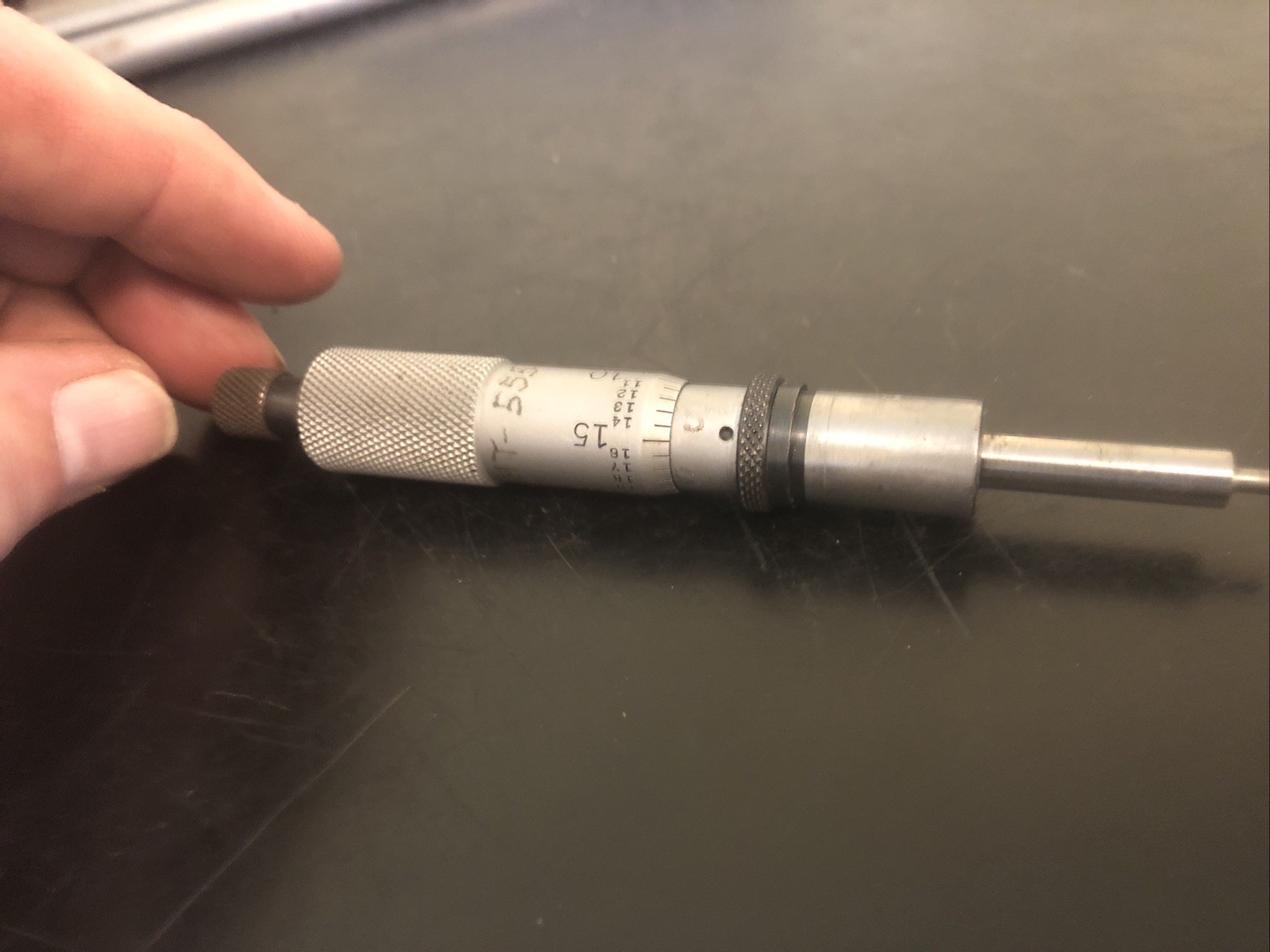 Starrett 263 Micrometer Head used condition w/extra head