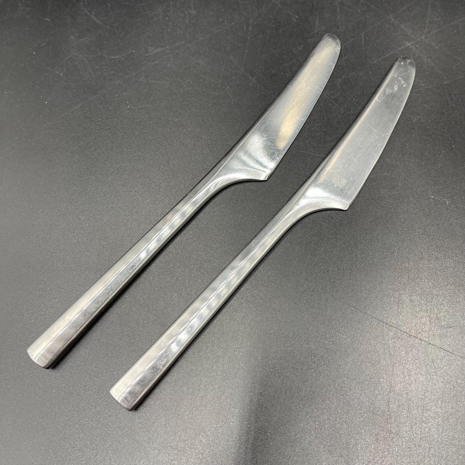 Dansk PARALLEL DIAMOND Stainless Flatware KOREA Fork Spoon Knife YOU CHOOSE