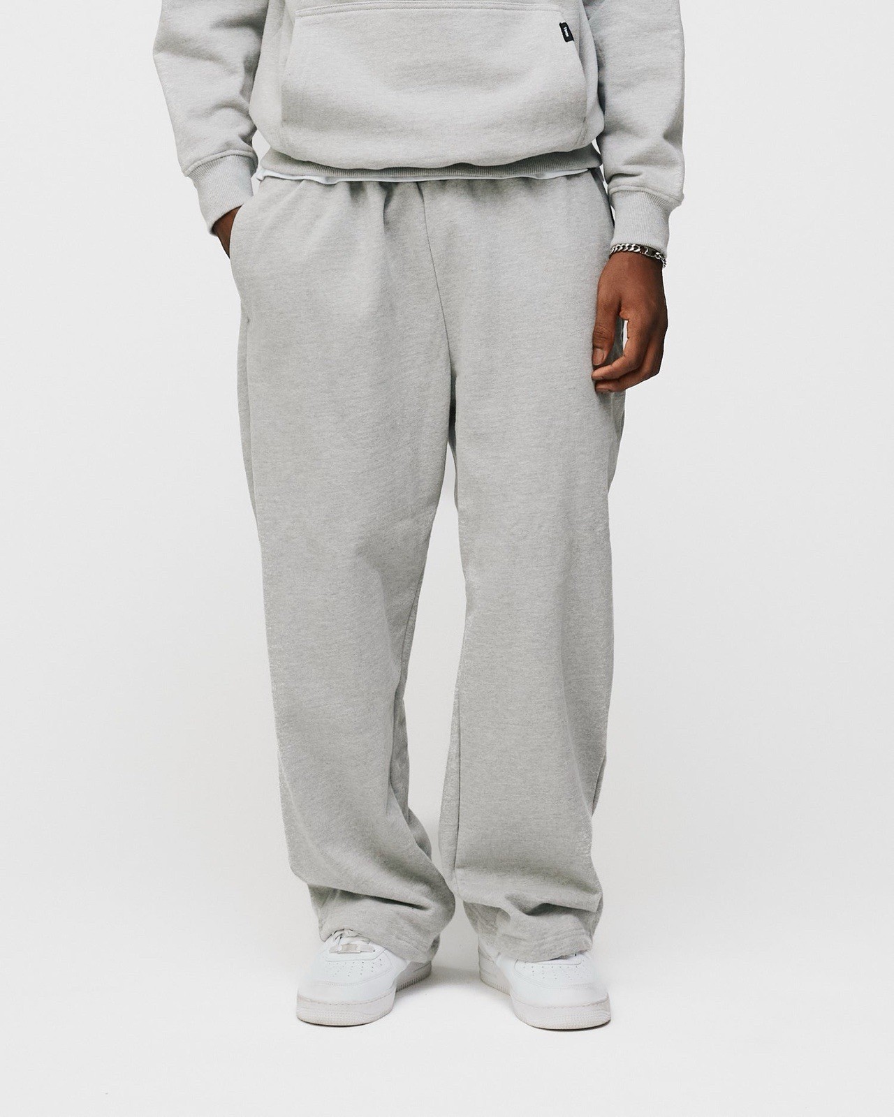 HOURS Baggy Sweatpants in Grey - Size XL