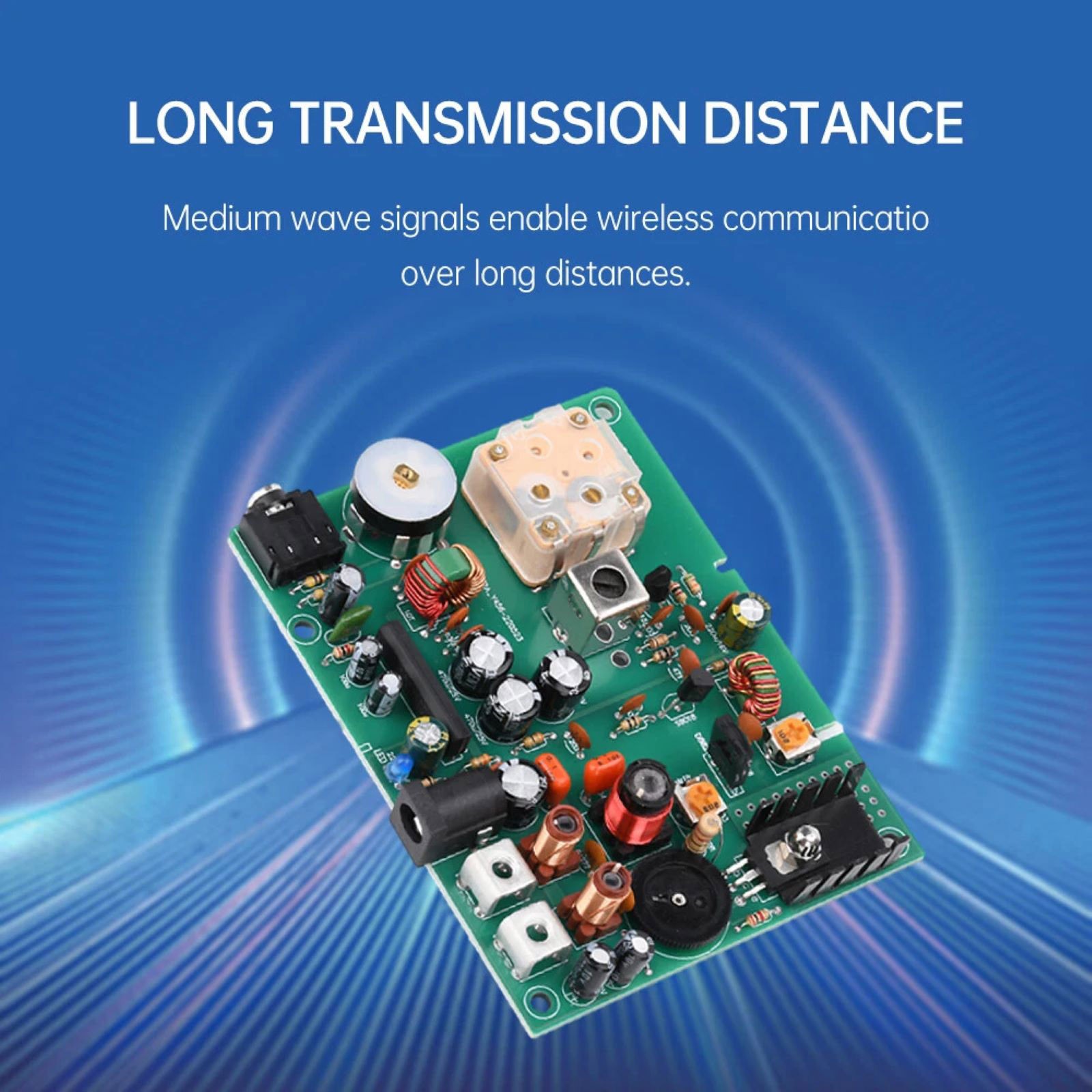 DC 9V/2A AM Radio Transmitter Experimental Micropower Medium Wave DIY Module