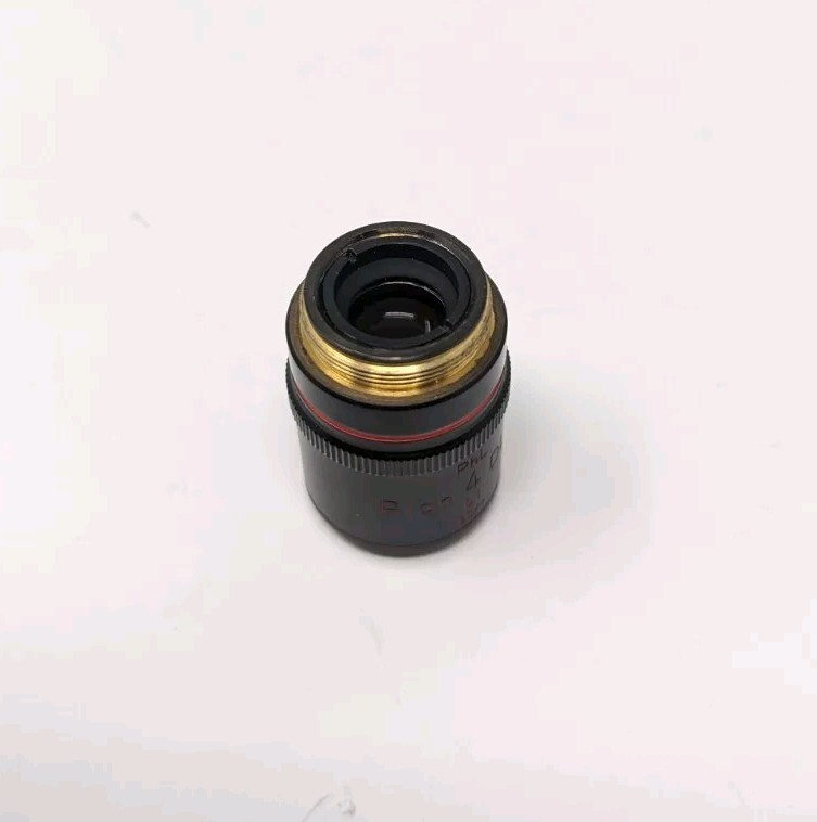 Nikon PhL Plan 4x DL 01 Phase Contrast Microscope Objective 160/-