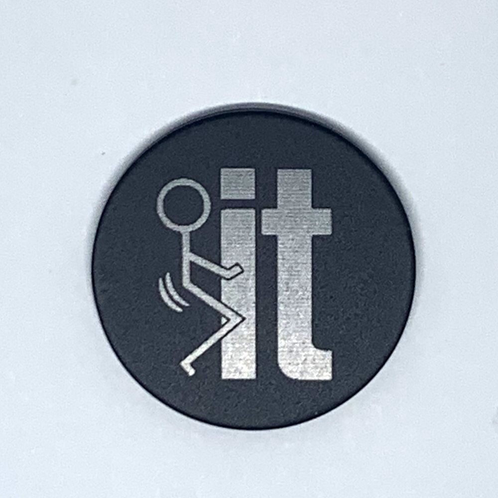 F-It Screw It Novelty Golf Ball Marker Novelty Gift