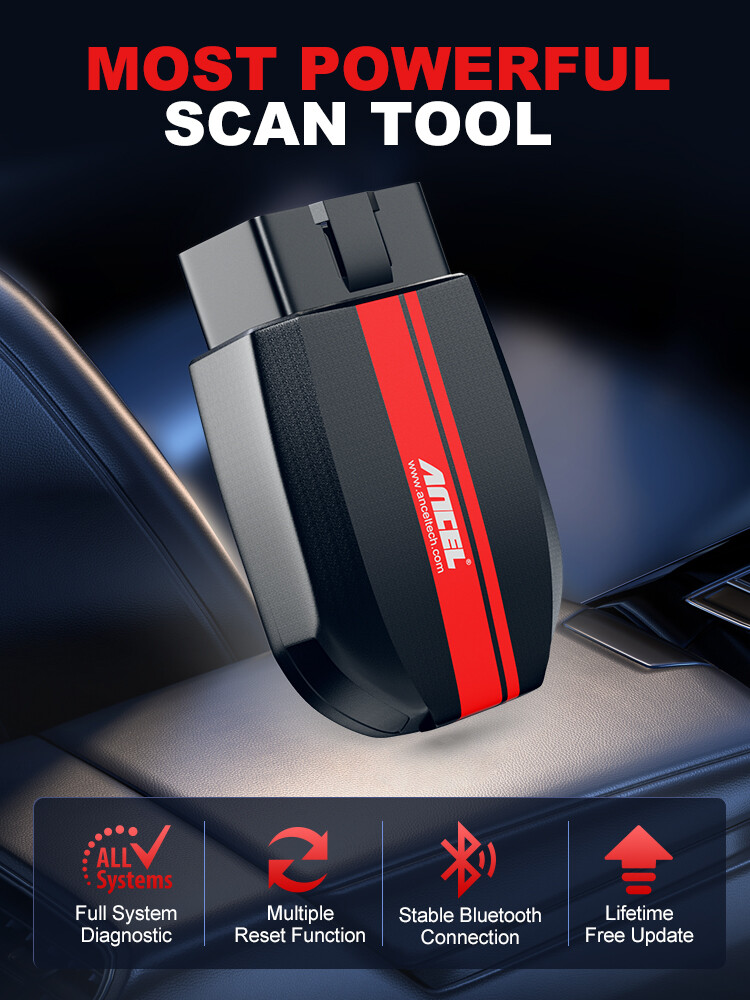 ANCEL BD500 For VAG Car OBD2 Diagnostic Scanner Bluetooth All System Code Reader