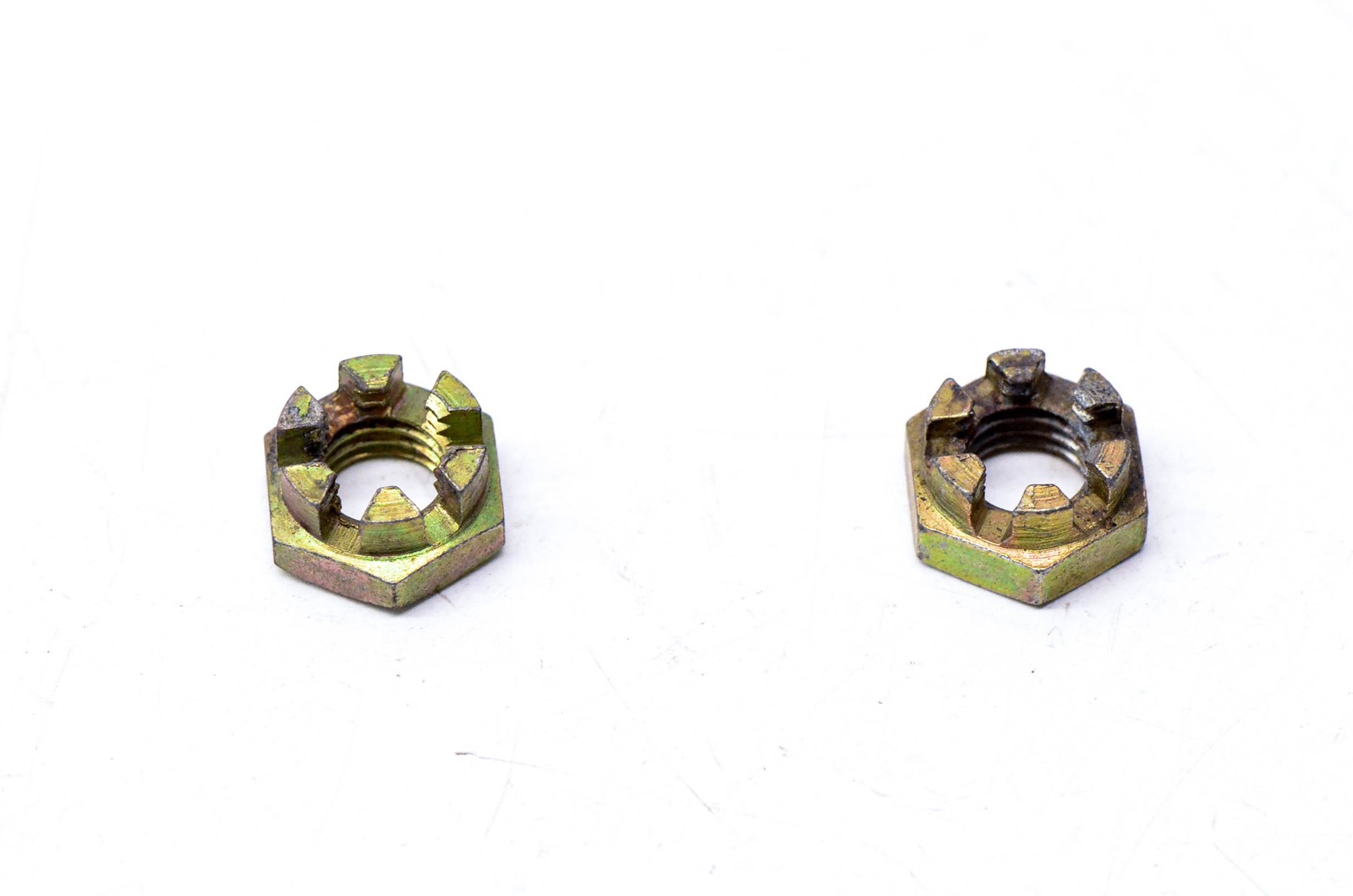 Aftermarket 228170045 Slotted Hex Nuts Qty 2 NOS