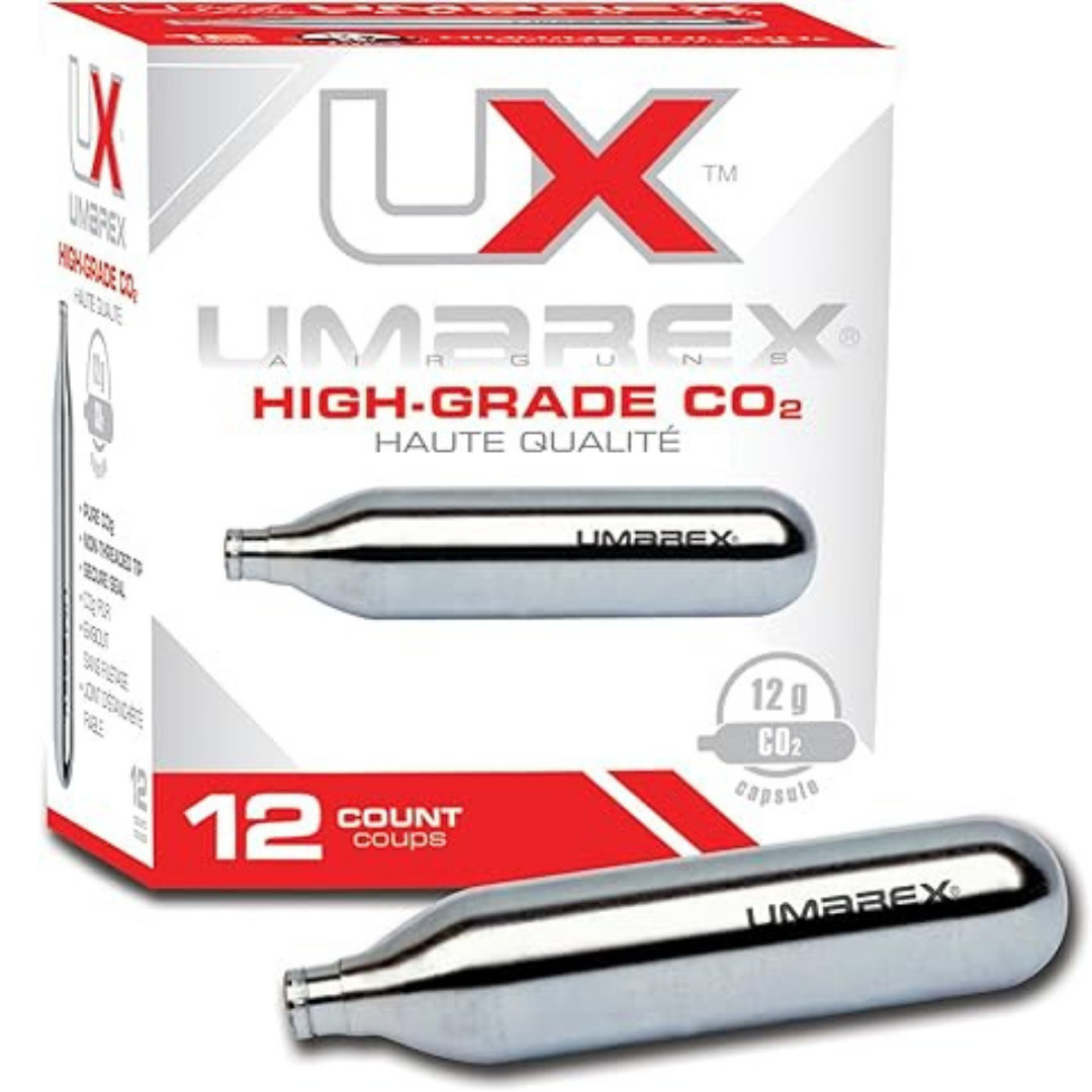 Umarex High-Grade CO2 Cartridges for Pellet Guns, BB Guns and Airsoft Guns US...