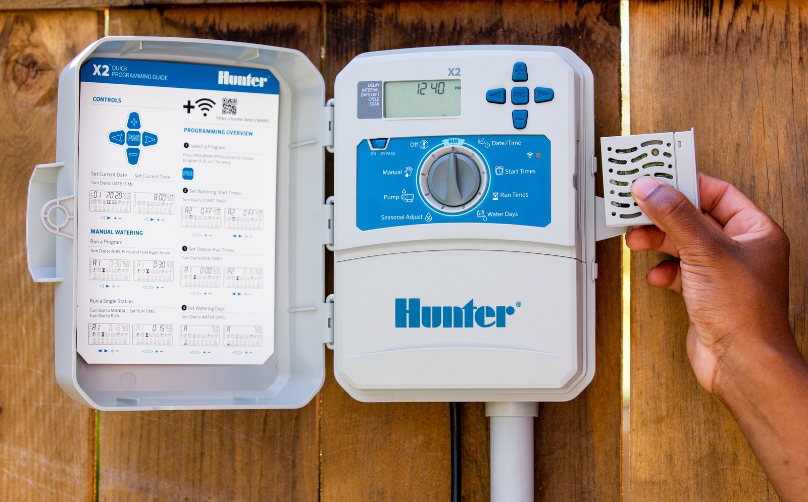Hunter Hydrawise X2-800 8 Zone Controller & WAND Wifi Module Apple Android App