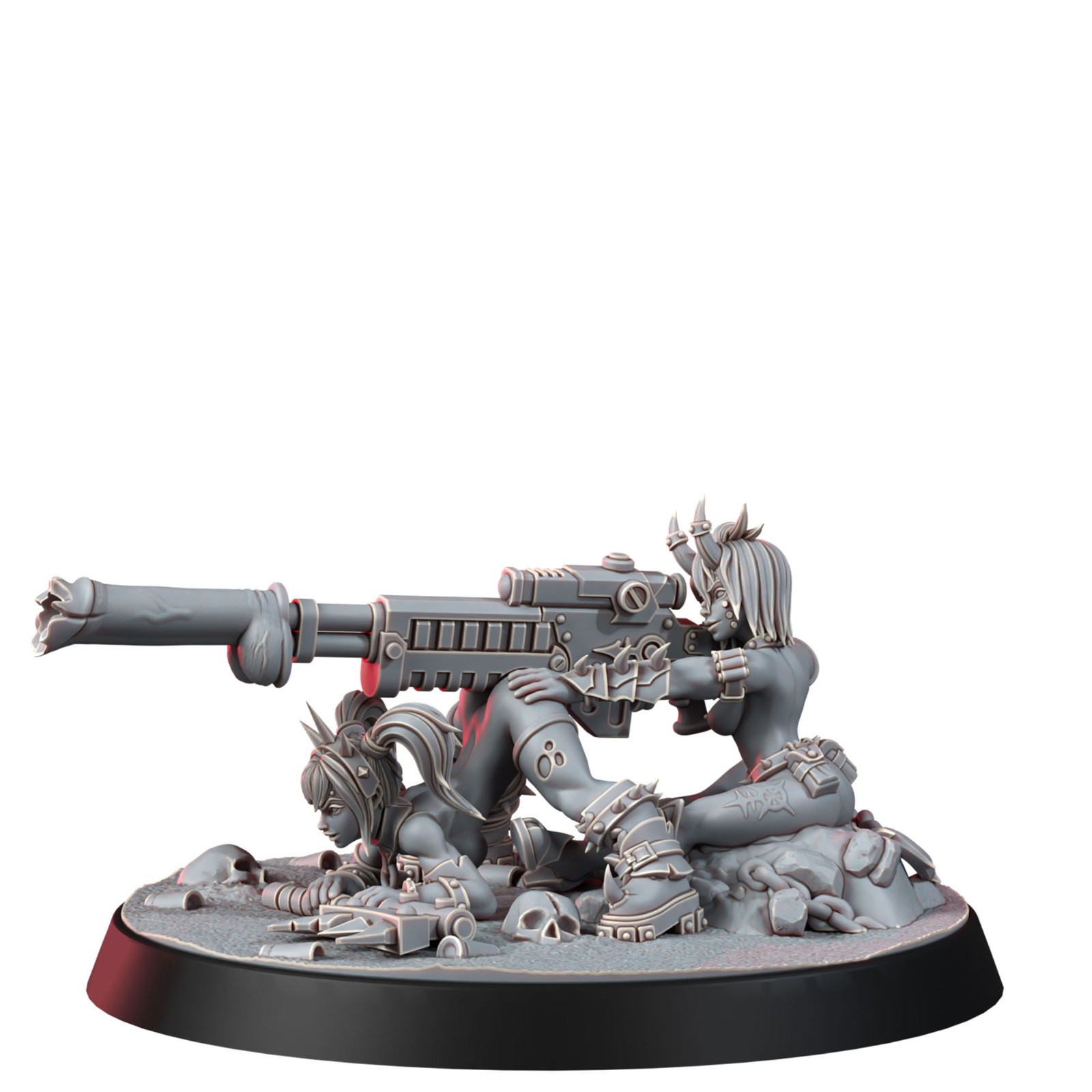 Wargame Exclusive Chaos Renegades of Excess Lewd Sniper (NSFW) 28mm