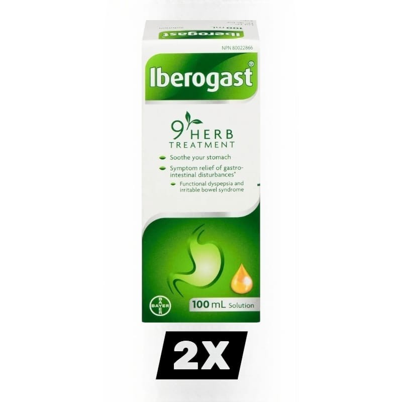 2 x Iberogast 9 Herb Gut Health Treatment Naturally Extracts - FREE SHIPPING