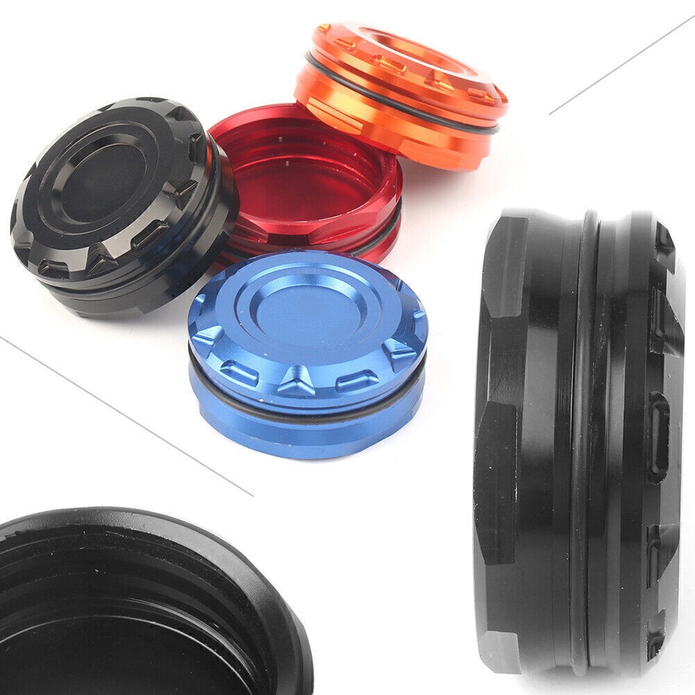 37MM Rear Brake Fluid Oil Reservoir Cover Cap For Kawasaki/Yamaha/Suzuki/Honda