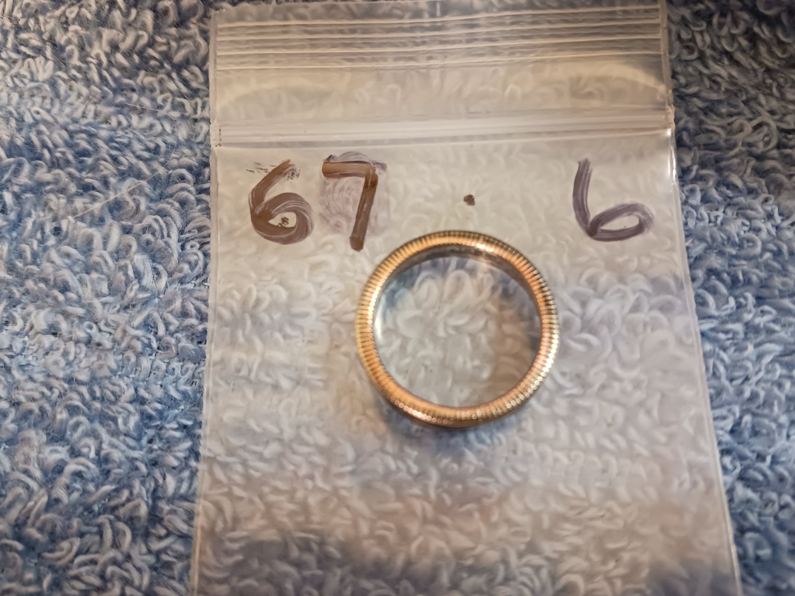 1967 Washington Quarters, Handmade Coin Ring, Size 6