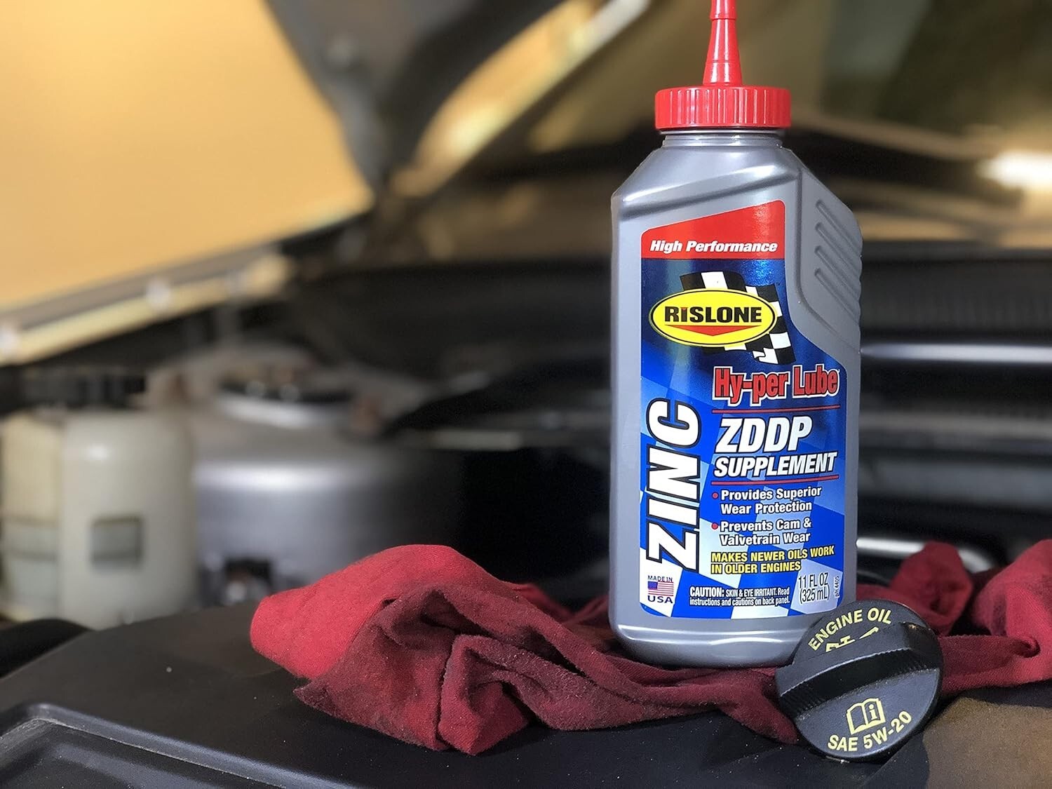 Hy-per Lube Zinc ZDDP 6-Pack Supplement: Enhance Engine Performance & Longevity