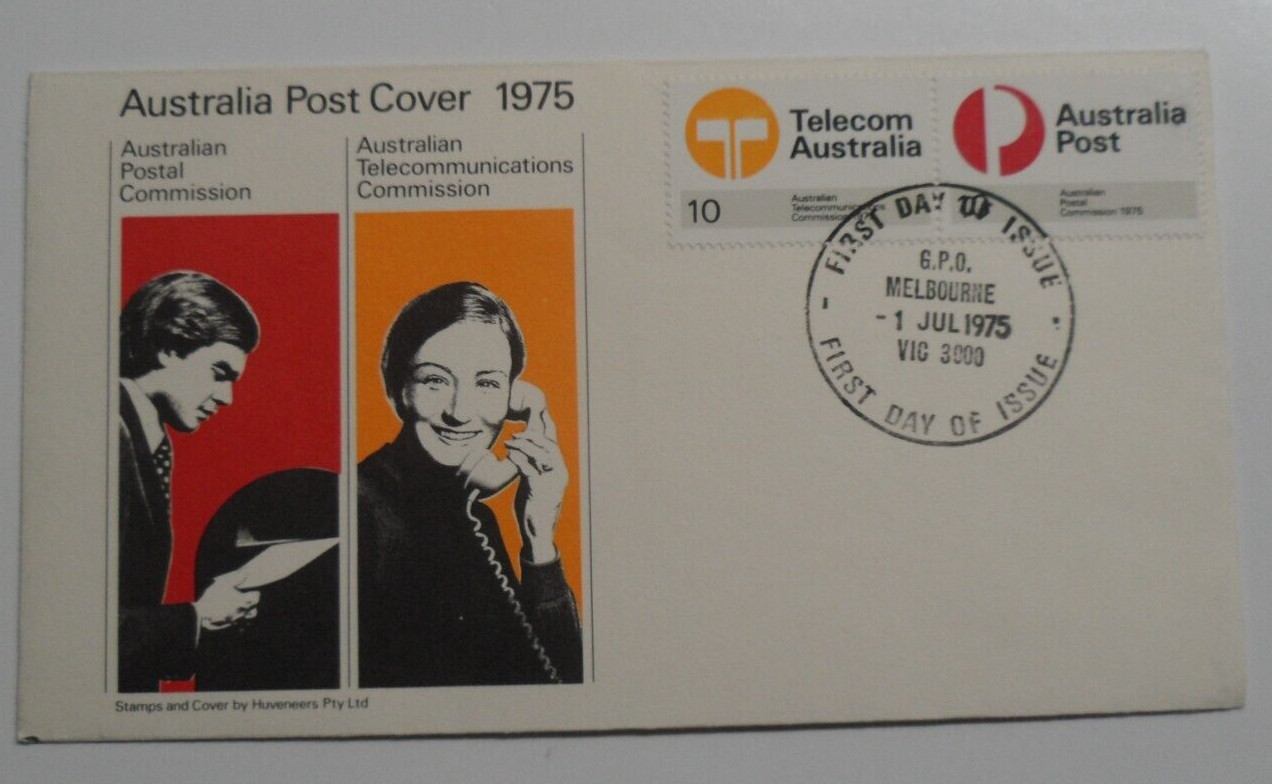STAMPMART: AUSTRALIA 1975 AUSTRALIAN POSTAL & TELECOMMUNICATIONS FIRST DAY COVER