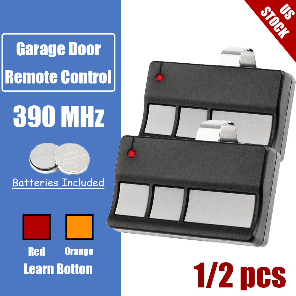 3BTN Security+ Remote only for Red or Orange Learn Button of Garage Door Opener