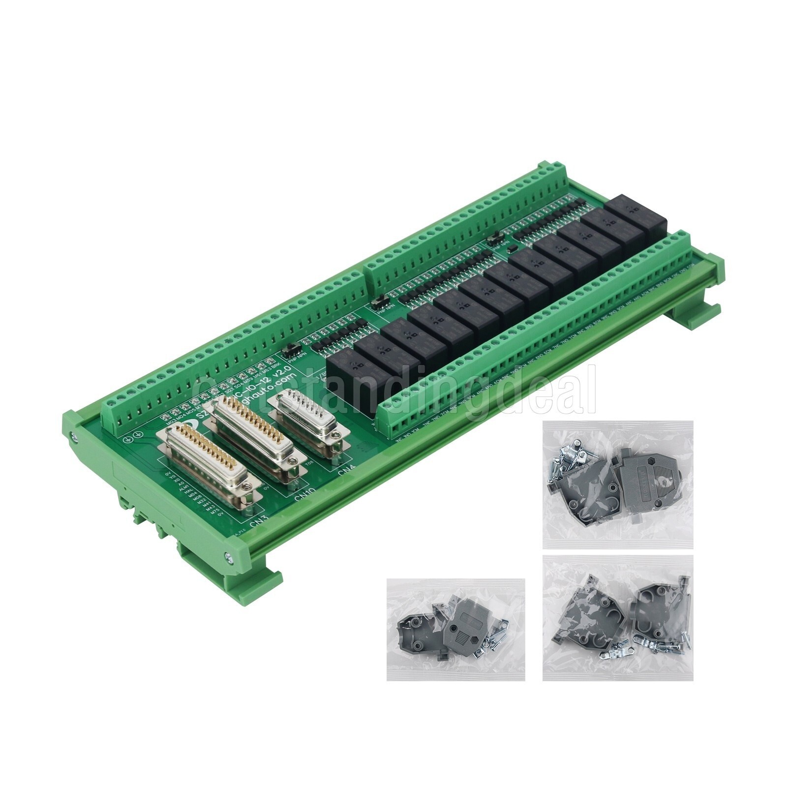 SZGH-CNC-IO-12 IO Relay Board for CNC Lathe Milling Controller & CNC Controllers