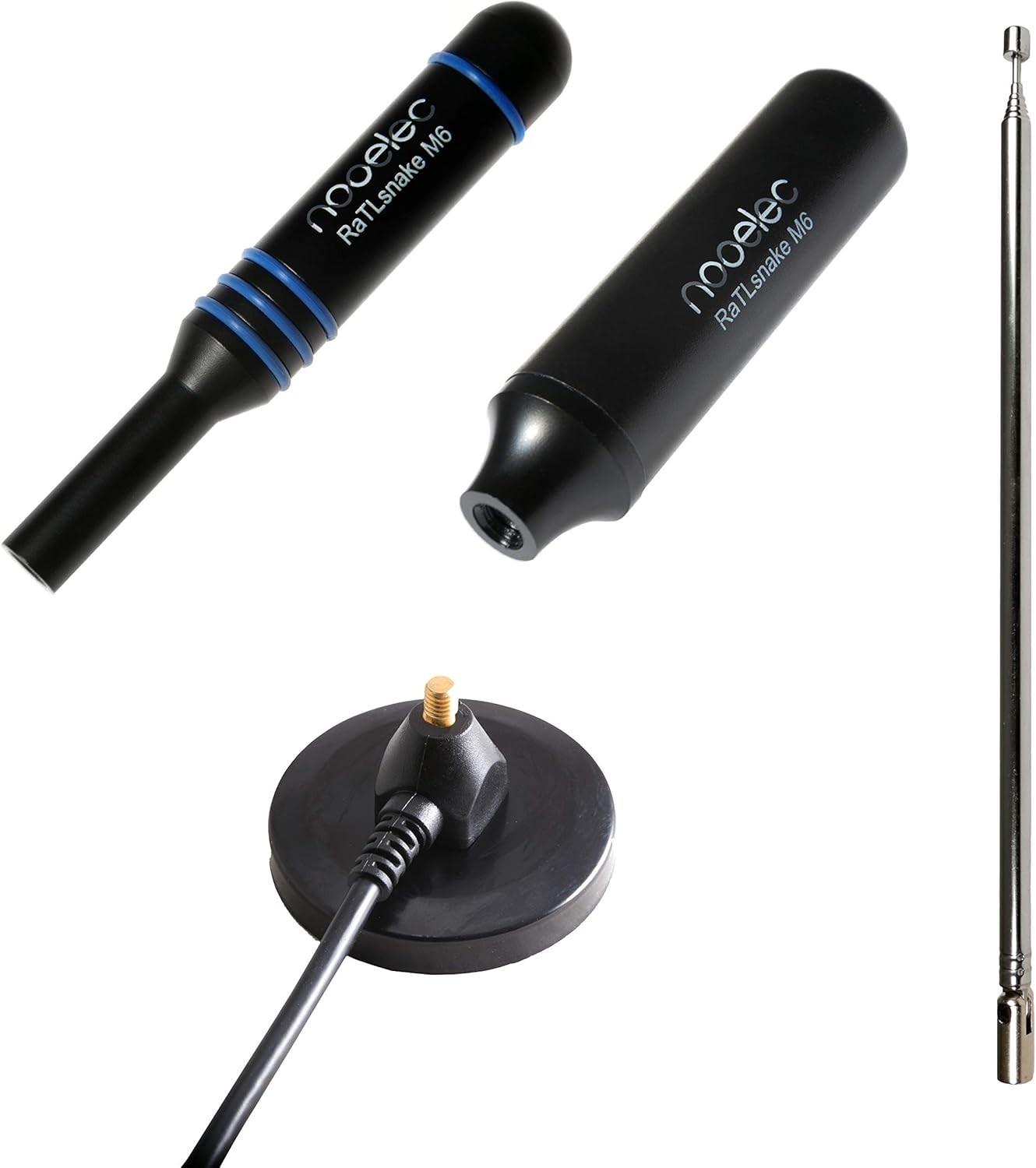 RaTLSnake M6 v2 - 3-Antenna Bundle for RTL-SDR & HackRF Radios