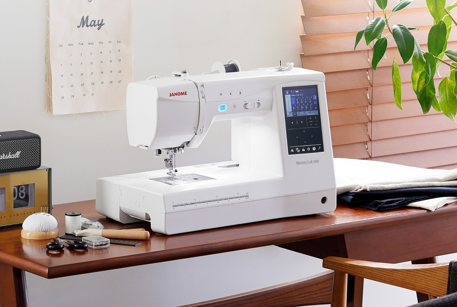 Janome Memory Craft 1000 Combo Sewing and Embroidery Machine