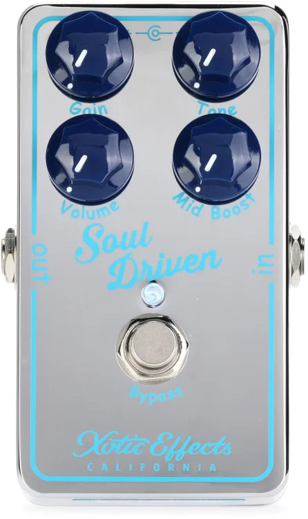 Xotic Soul Driven Overdrive Pedal