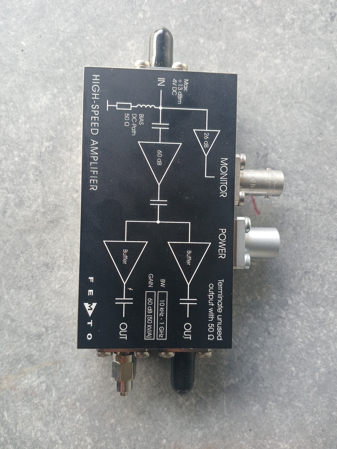 HSA-Y-14-091 1 Ghz High Speed Amplifier