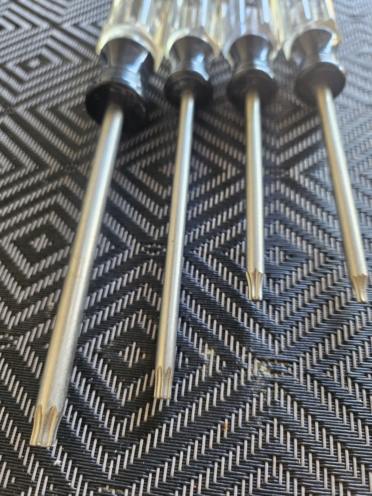 USA Made NOS Craftsman TORX Set T30 T25 T15 T10 Transparent Handle || P/Ns 41xxx